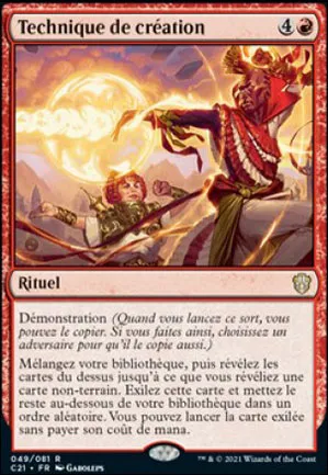 Technique de création