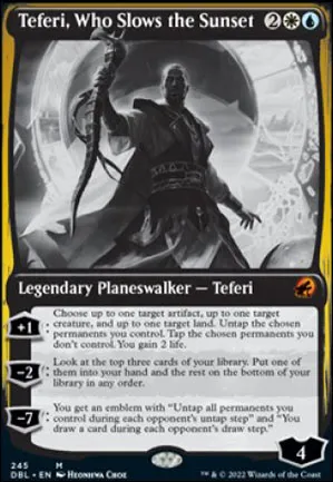 Téfeiri, celui qui ralentit le crépuscule