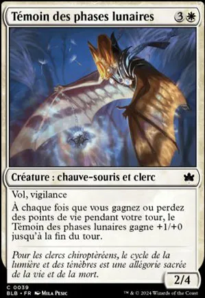 Témoin des phases lunaires