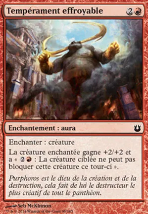 Tempérament effroyable