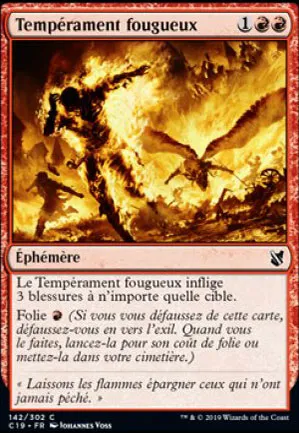Tempérament fougueux