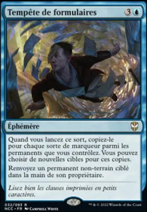 Tempête de formulaires