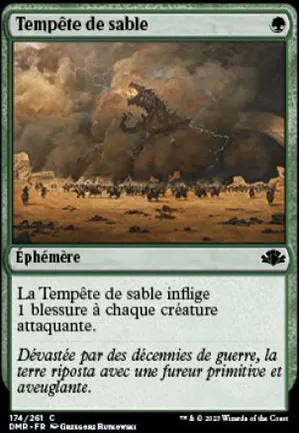 Tempête de sable