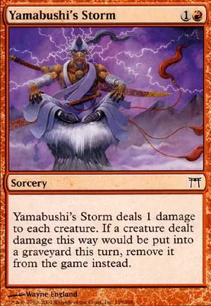 Tempête du yamabushi