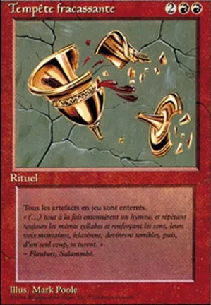 Tempête fracassante