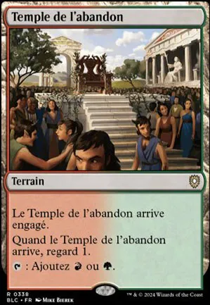 Temple de l'abandon