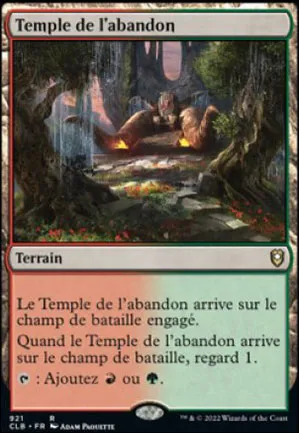 Temple de l'abandon