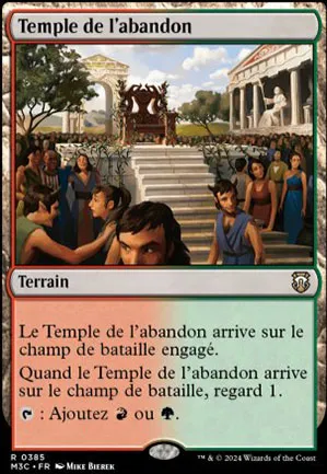 Temple de l'abandon