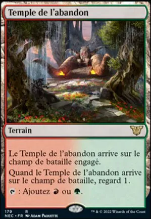 Temple de l'abandon