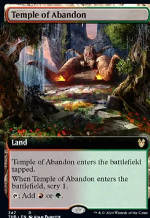 Temple de l'abandon