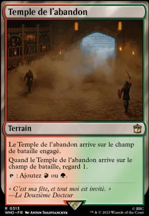 Temple de l'abandon