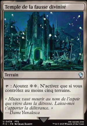 Temple de la fausse divinité