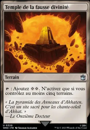 Temple de la fausse divinité