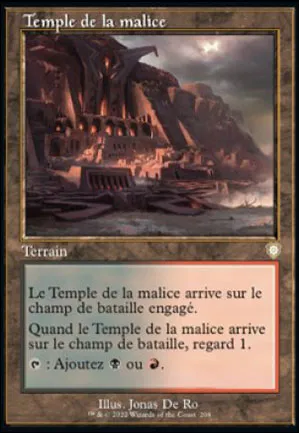 Temple de la malice