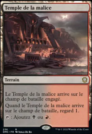 Temple de la malice