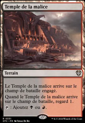 Temple de la malice
