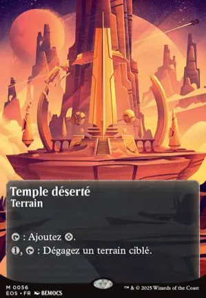 Temple déserté