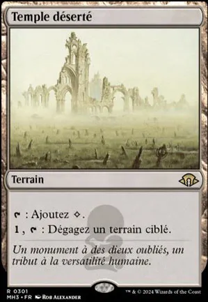 Temple déserté