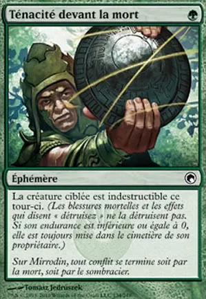 Ténacité devant la mort