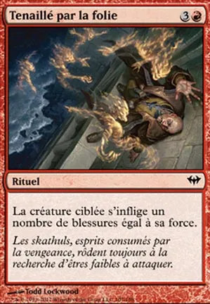 Tenaillé par la folie