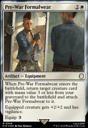 Tenue formelle d'avant-guerre