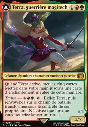 Terra, guerrière magitech // Terra, héritière du sang des chimères