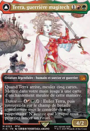Terra, guerrière magitech // Terra, héritière du sang des chimères