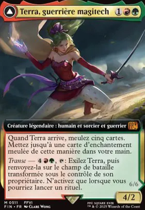 Terra, guerrière magitech // Terra, héritière du sang des chimères