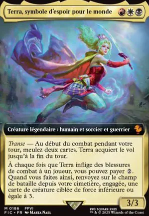 Terra, symbole d'espoir pour le monde