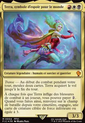 Terra, symbole d'espoir pour le monde