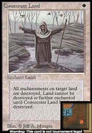 Terrain consacré