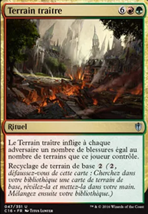 Terrain traître