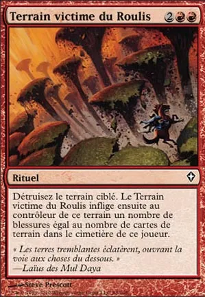 Terrain victime du Roulis
