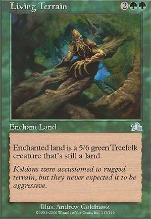 Terrain vivant
