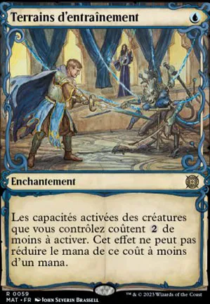 Terrains d'entraînement