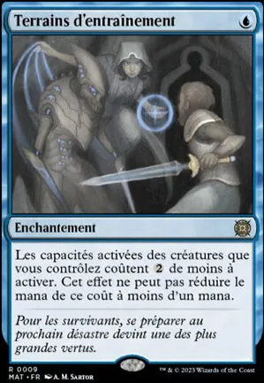 Terrains d'entraînement