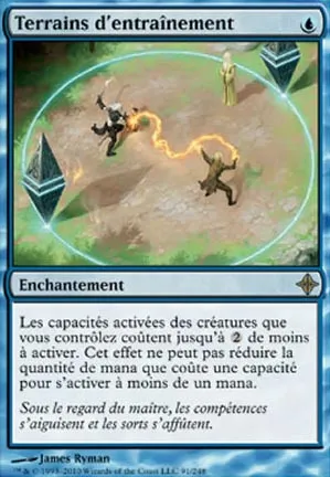 Terrains d'entraînement