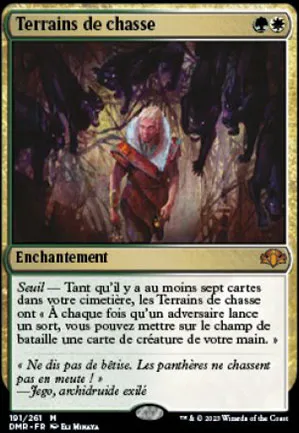 Terrains de chasse