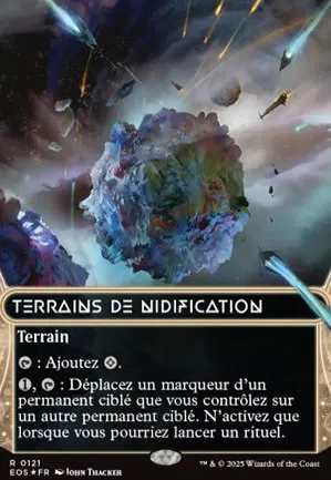 Terrains de nidification