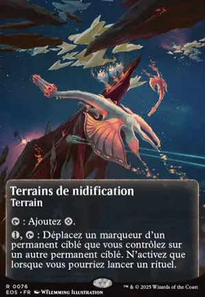Terrains de nidification