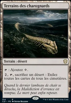 Terrains des charognards