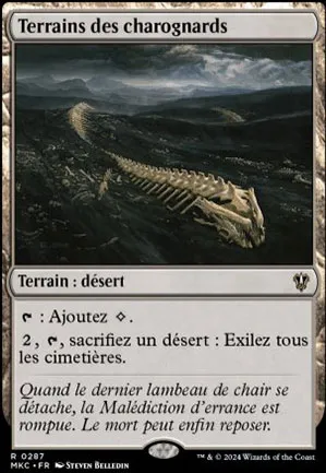 Terrains des charognards