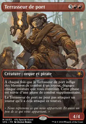 Terrasseur de port
