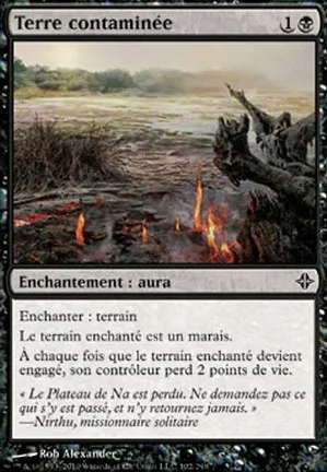 Terre contaminée