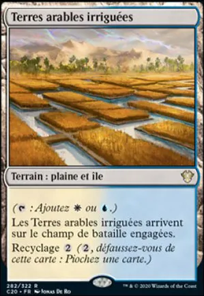 Terres arables irriguées