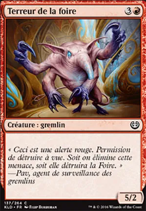 Terreur de la foire