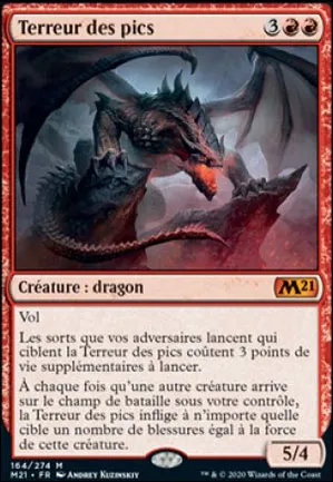 Terreur des pics