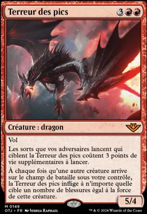 Terreur des pics