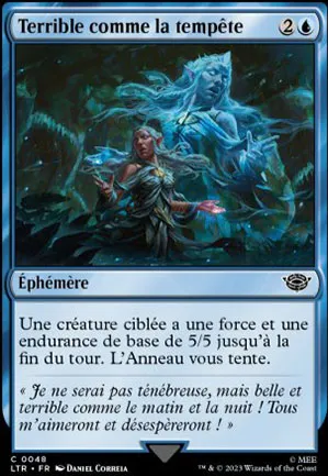 Terrible comme la tempête