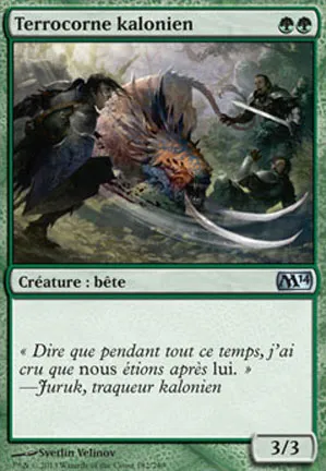 Terrocorne kalonien